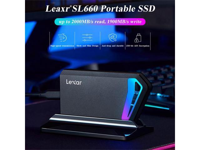 Lexar SL660 1TB BLAZE Gaming Portable SSD Type-C Mobile Solid State Hard  Drive SSD USB 3.2 Gen 2*2 For PC BLAZE light speed player game mobile solid 