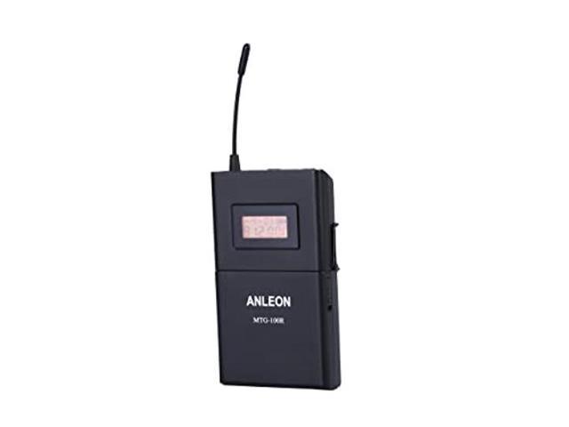 Anleon mtg-100 8-Person Portable Translation Tourguide System 915mhz (1  Transmitter and 8 Receivers)