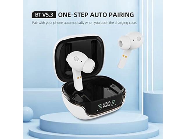 IDOERLEETEK Bluetooth Earbuds Bluetooth V5.3 Headphones Ture