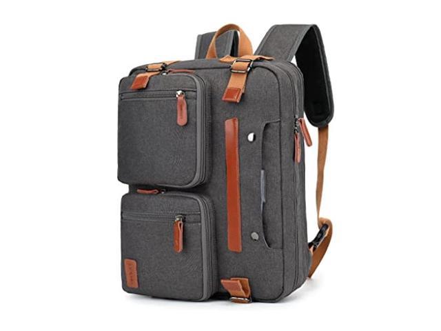 MOLNIA 3 in 1 Laptop Backpack, 17.3 inch Computer Bags for Men, Grey