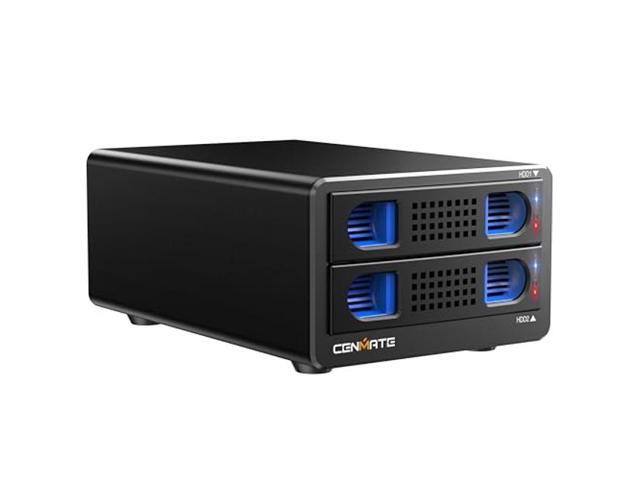 Harde schijfbehuizing met 8 sleuven voor 2,5/3,5 inch SATA HDD/SSD met USB A /C 3.0, ondersteunt hot-swappable, Daisy Chain uitbreiding, gereedschapsloze HDD-behuizing, DAS (NO RAID/NAS