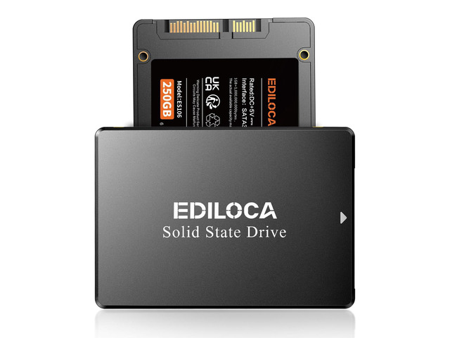 Ediloca 250GB SSD Internal Solid State Drive 2.5
