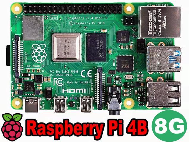Raspberry Pi 4 Model B (8GB) Quad Core 64 Bit WiFi Bluetooth