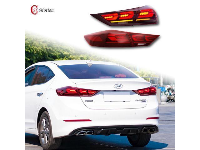 LED Tail Light For Hyundai Elantra 2016 2017 2018 Red LED Rear