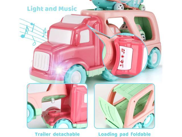 temi cartoon vehicles playset