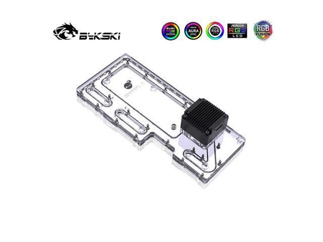 Bykski Waterway Block Pump High Performance RGB LED Light Build for PC Computer Case Liquid Cooler for NZXT H700I 5V 3Pin RBW Lights