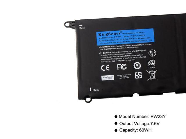 Kingsener Pw Y Notebook Replacement New Laptop Battery For Dell Xps Series Rnp Tp Gt