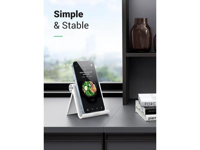 Urmust Acrylic Phone Stand for Desk Transparent Cell Phone Stand, Clear  Phone Holder for Desk, Office Desk Accessories,Desk Decor, Phone  Accessories