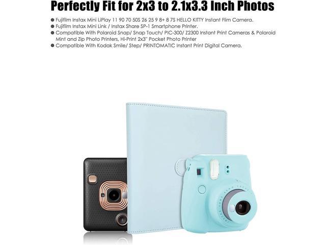 180 Pockets Mini Photo Album Book 2x3 Inch Pictures For Fujifilm Instax,  Wooden Polaroid Photo Album For Instax Mini 7s 8 8+ 9 25 26 50s 70 90  Instant
