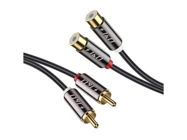 1M/3FT LinkinPerk 2RCA Male to 2RCA Male Stereo Audio Cable 