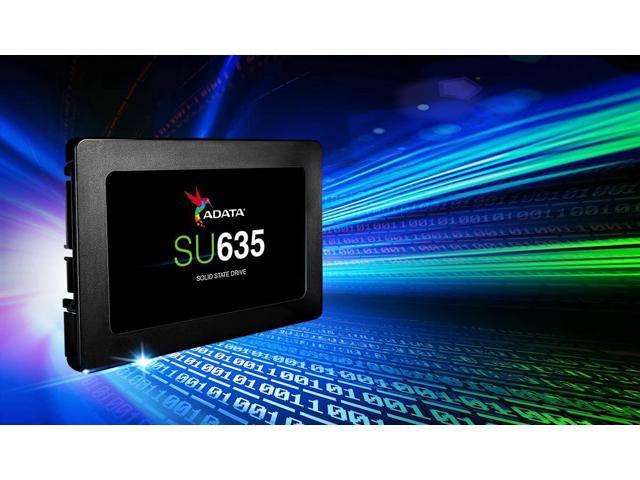 ADATA SU635 240GB 3D-NAND QLC SATA 2.5 pulgadas SSD interna ASU635SS-240GQ-R 