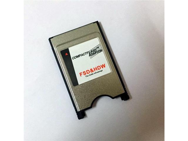 New Compactflash Card to PC Card Adapter Notebook Laptop PCMCIA Compact Flash Memory Card Reader CNC 