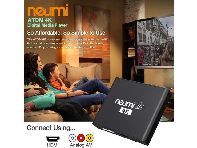 NEUMI Atom 4K Ultra-HD Digital Media Player For USB Drives And SD Cards ...