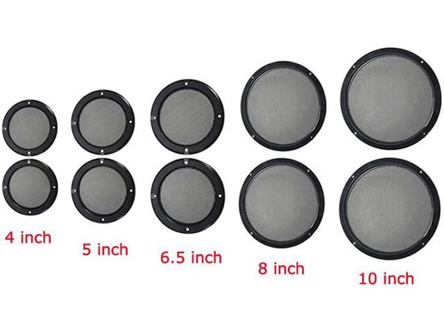 1 Inch Decoration Protective Grills Cover 2PCS Wendry Speaker Covers Speaker Decoration Protective Metal Cold Rolled Steel and ABS Material Speaker Cover