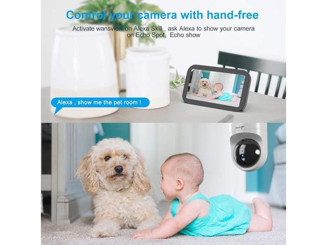 Home Security Camera, Baby Camera,1080P HD wansview Wireless WiFi Camera  for Pet 715444933547