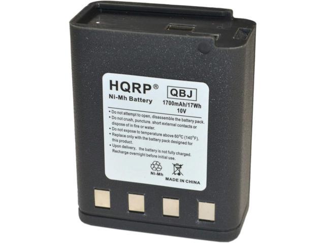 HQRP 1700mAh Ni-MH Battery Works with Motorola NTN4824/A MT1000