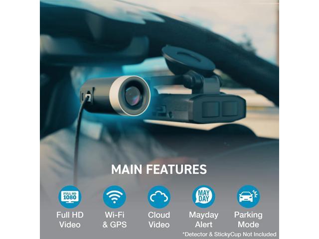Escort M2 Smart Dash Cam – 1080P Full HD Video Dash Cam, Incident Reports,  Parking Mode, Drive Smarter App, Wi-Fi & GPS, 16GB Micro SD Card