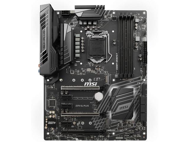 Refurbished: MSI Z370 SLI PLUS LGA 1151 Intel Z370 ATX M.2 Desktop ...