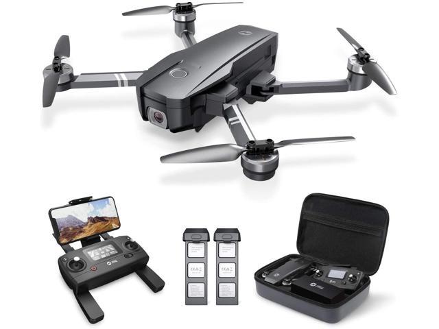 Larry Belmont Stad bloem Redenaar Holy Stone HS720 Foldable GPS Drone with 4K UHD Camera for Adults,  Quadcopter with Brushless Motor, Auto Return Home, Follow Me, 52 Minutes  Flight Time, Long Control Range, Includes Carrying Bag -