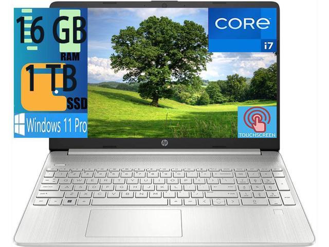 Hp 15 Laptop 11th Gen Intel 4 Cores I7 1165g7 Processor Intel Iris Xe Graphics 16gb Ddr4 1tb 6318