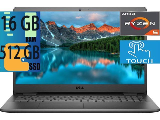 Dell Inspiron 15 laptop, AMD Ryzen5 4-Core 3450U Processor(Beats  i5-1035G1),AMD Radeon Vega 8 Graphics, 16GB DDR4 512GB PCIe SSD, 15.6