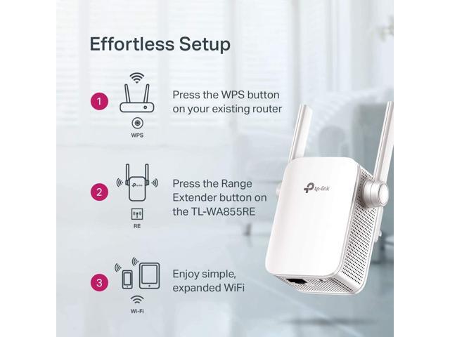 TP-LINK tl-wa855re RIPETITORE AMPLIFICATORE 300 MBit WLAN N REPEATER & Access Point 