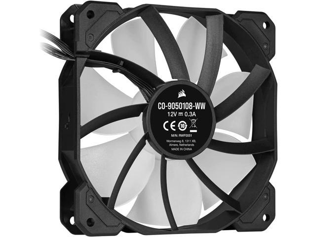 CORSAIR iCUE SP120 RGB ELITE Performance 120mm PWM Single Fan, CO