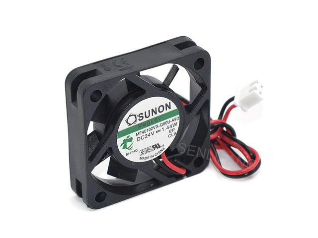 Ventilador De Refrigeración DC 24V 4010 - 40x40x10mm, 1.44W, Modelo MF40102VX-Q00U-A9D