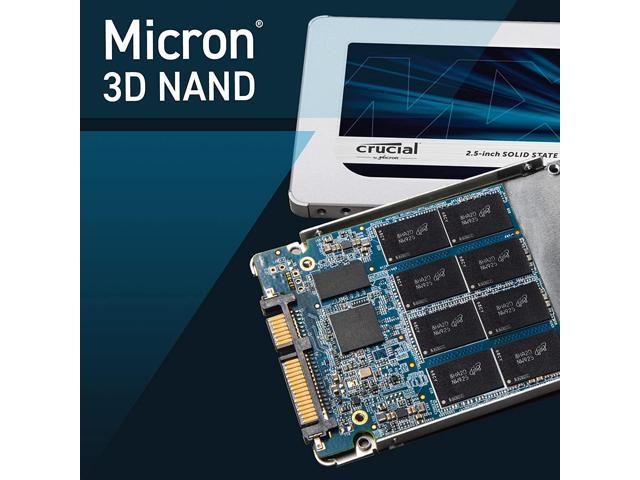 Modtager Panter grænse Crucial MX500 1TB 3D NAND SATA 2.5 Inch Internal SSD - Newegg.com