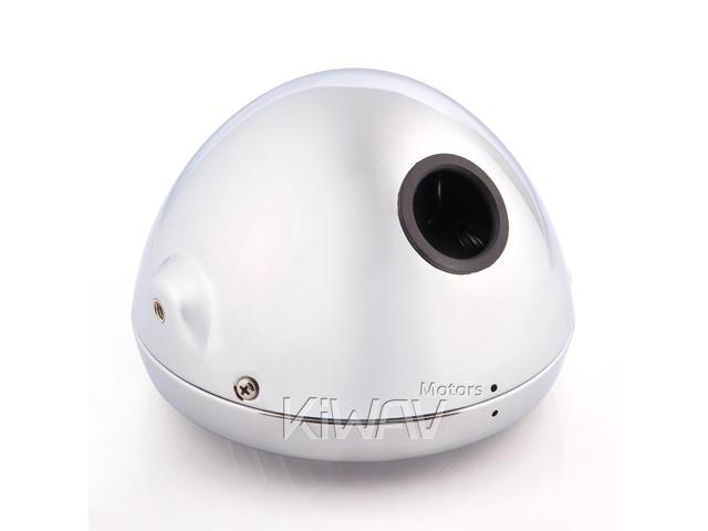KiWAV Sirius 7 inch round motorcycle headlight headlamp with black housing SAE compliant Halogen HB2 bulb 12V 55W 60W KiWAV Sirius 7 inch round motorcycle headlight headlamp with black housing SAE compliant Halogen HB2 bulb 12V 55W 60W