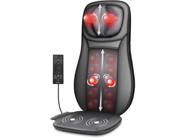 snailax shiatsu massage chair pad