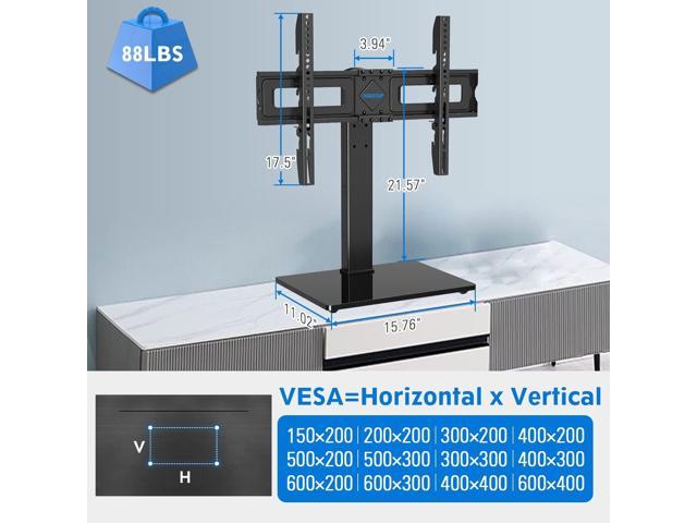 MOUNTUP Monitor Wall Mount for 17-35 Inch Computer Screen, Gas Spring  Single Monitor Arm with VESA Extension Kit for VESA 75x75, 100x100,  100x200, 200x100, 200x200, Support 4.4-26.5lbs Display, Black 