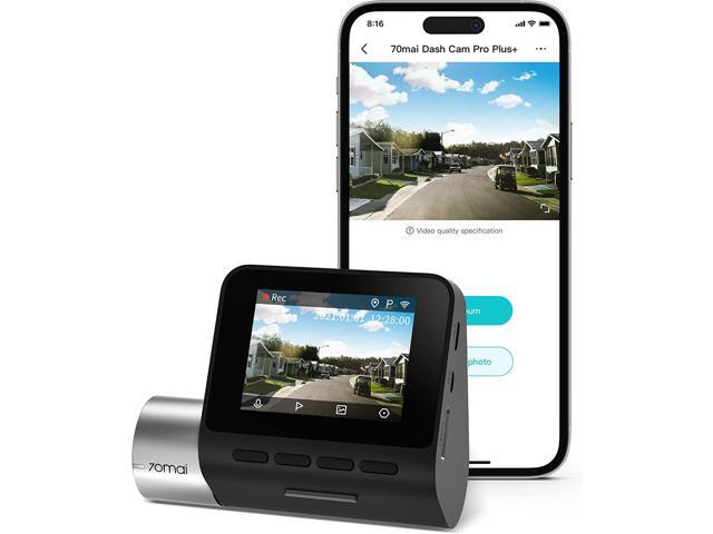 70mai True 2.7K 1944P Ultra Full HD Dash Cam Pro Plus+ A500S, Front and  Rear, Built in Wifi GPS Smart Dash Camera for Cars, ADAS, Sony IMX335, 2''  IPS LCD Screen, WDR