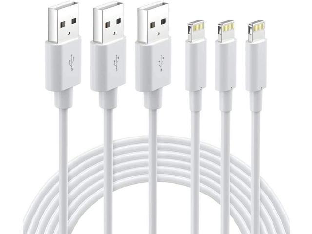 Lightning Cable Mfi Certified Iphone Charger 3pack 3ft Lightning To Usb A Charging Cable Cord Compatible