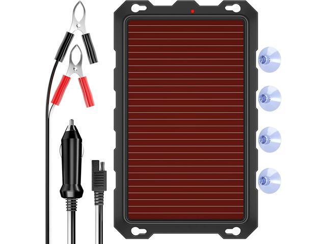 waterproof solar car battery charger