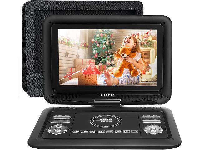 Erfenis Derde harpoen Portable DVD Player for Car with Mount - FOWORE 10.1" HD Swivel Screen DVD  Player with Wired