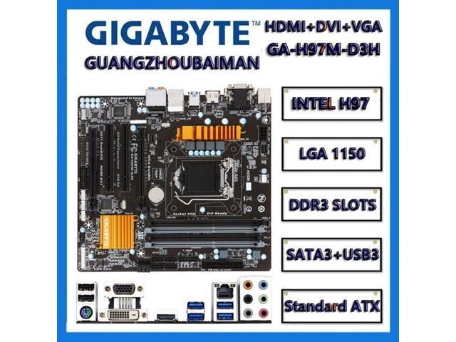 Refurbished: guangzhoubaiman for gigabyte ga-h97m-d3h (rev 1.0