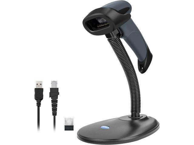 Digital Handheld Barcode Scanner with Stand and USB Cable 