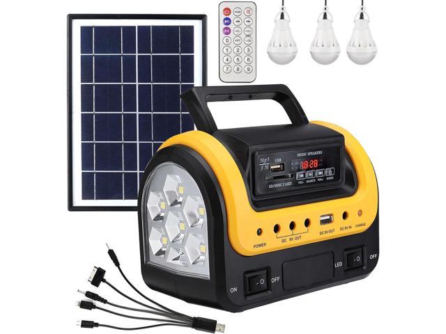 SolarGenerator,PortablePowerStationLifepo4withLedFlashlightforHurricaneSupplies(yellowcolor)