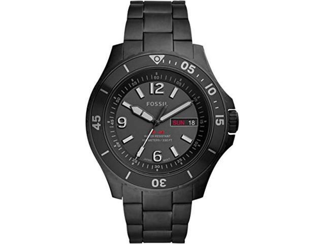 FOSSIL Watch FB-02 FS5688 Men's Black 