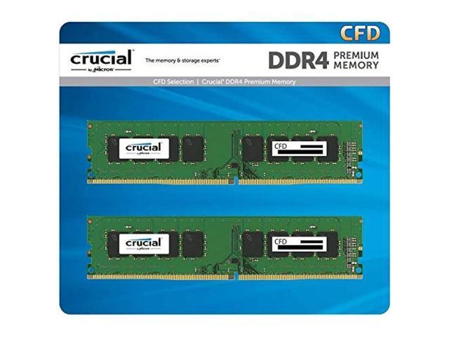 CFD sale Desktop PC memory DDR4-2666 (PC4-21300) 8GB x 2 288pin  (compatibility guarantee) (Crucial by Micron) W4U2666CM-8GR - Newegg.com