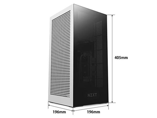 NZXT H1 Version2 PC case Compact WHITE power supply, simple water cooling  included CS-H11BW-JP CS8335