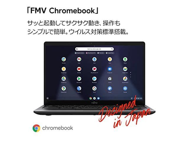 Fujitsu FMV Chromebook WM1/F3 Laptop (Chrome OS/Touch Compatible/14  Type/Core i3-1115G4/4GB/Flash Memory 64GB/No Office) FCBWF3M13T Dark Chrome