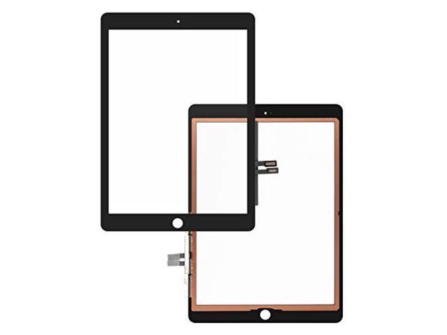 SRJTEK For iPad 2018 iPad 6 9.7 6th Generation A1893 A1954 Replacement  Repair Touch Panel (Front Glass Digitizer) Touch Screen Mounting Tape  Included (No LCD, No Home Button) Repair Parts Parts + Scr 