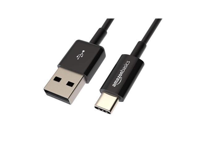 USB Cable 0.9m (Type C to 2.0 Type A Male) Black