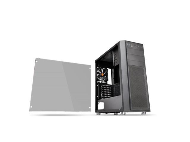 Thermaltake Versa H26 TG Middle Tower PC Case [Tempered Glass 