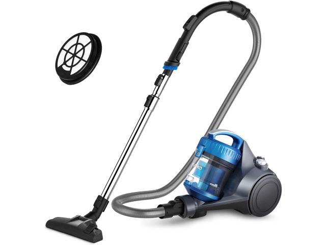 Whirlwind Bagless Canister Vacuum Cleaner Lightweight Vac for Carpets and Hard Floors w/Filter Blue - Newegg.com