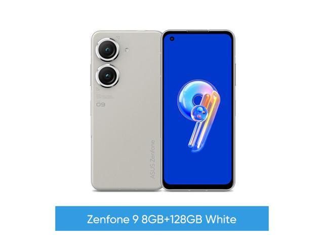ASUS Zenfone 9 5G Smartphone Snapdragon 8+ Gen 1 120Hz Super AMOLED Display  30W Fast Charging 50MP Main Cameras Phone White 8GB 128GB