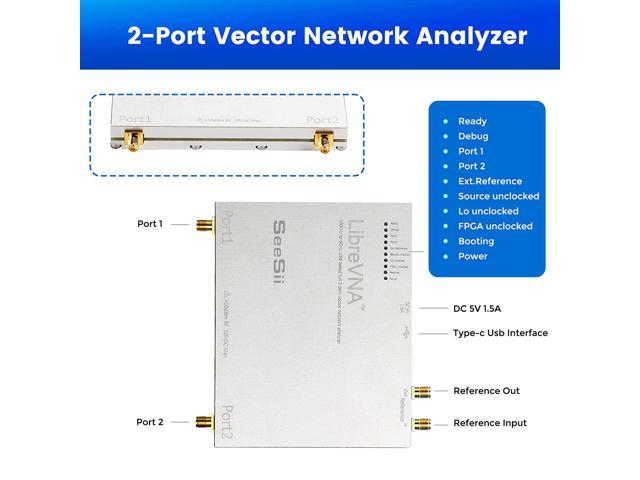 LibreVNA 100kHz-6GHz Vector Network Analyzer, SEESII Profesional ...