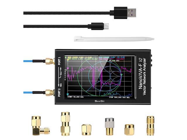 NanoVNA V2 50kHz-3GHz Vector Network Analyzer Antenna Analyzer VNA HF VHF UHF a 